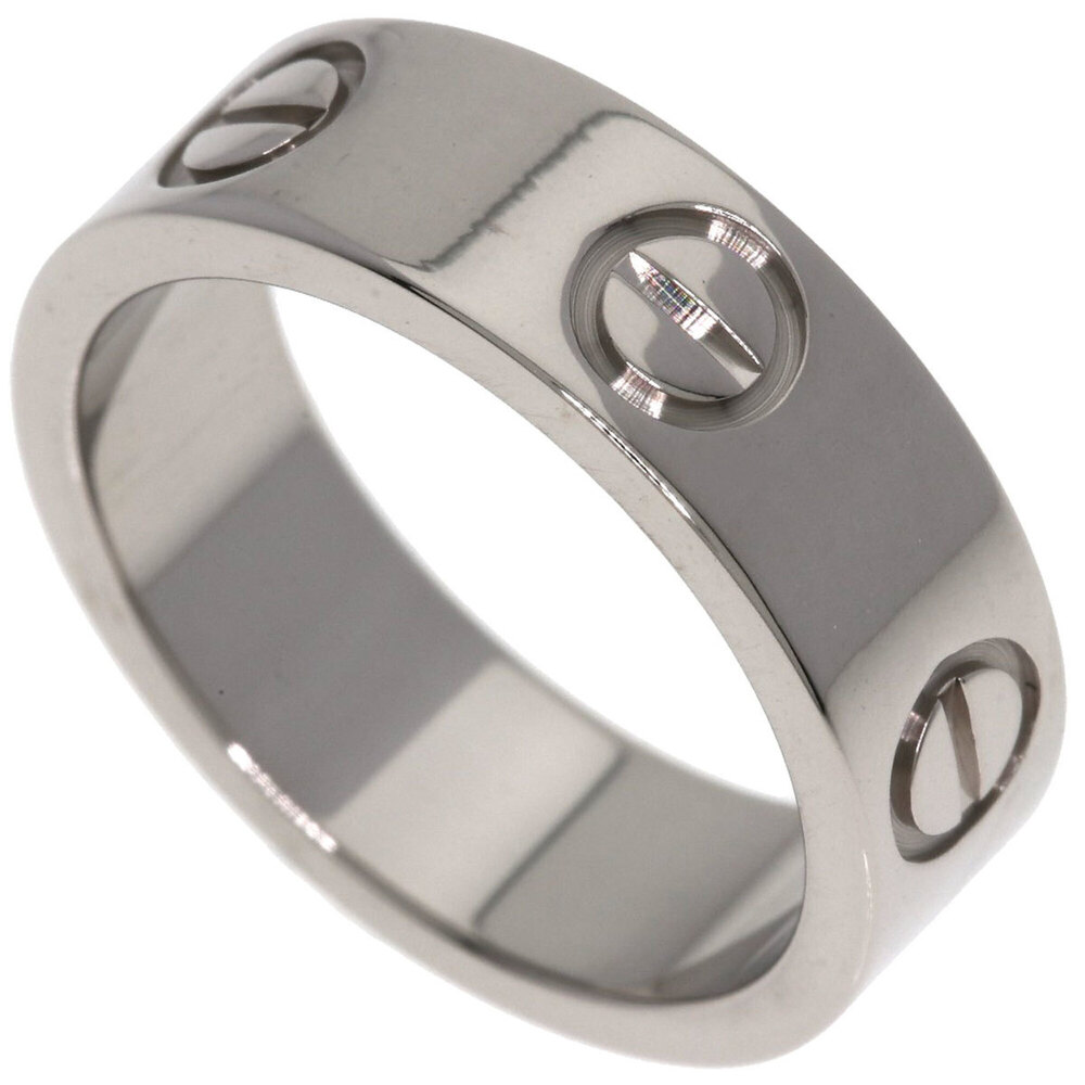 Cartier Love Ring #48, 18K White Gold, Women's Ring, CARTIER